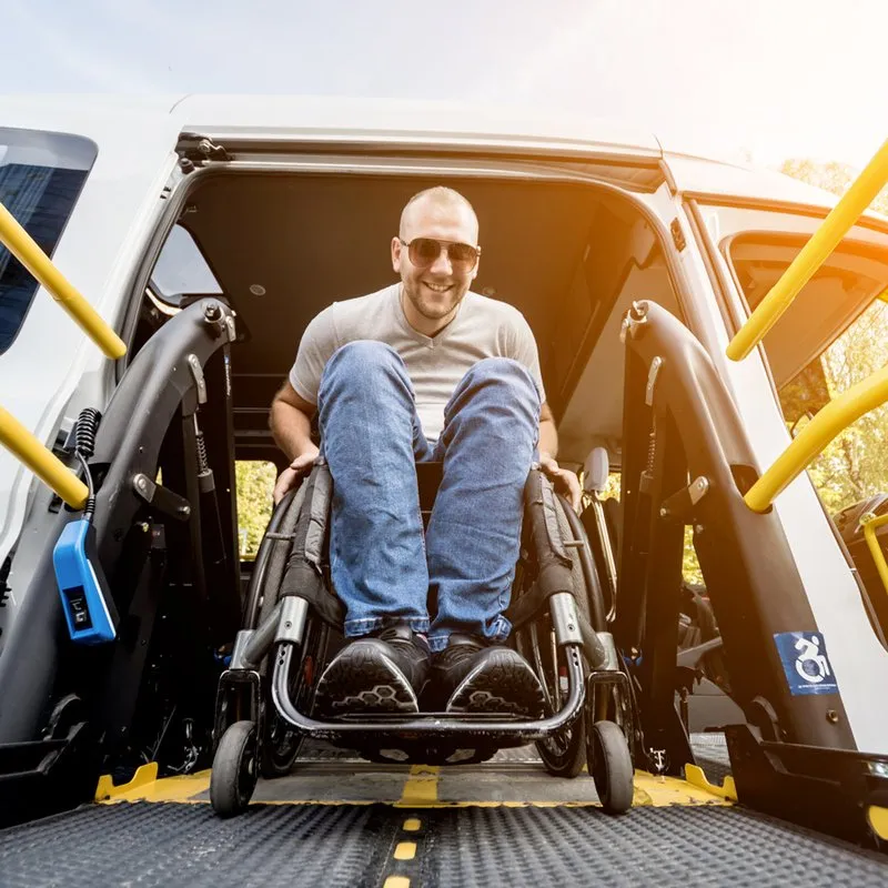transport de personnes à mobilité réduite